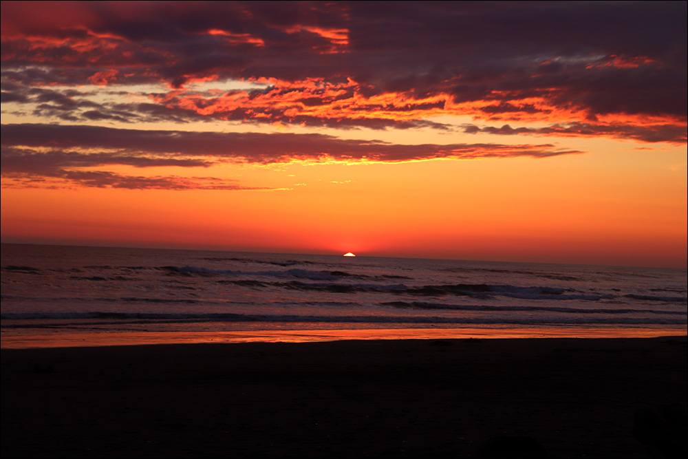 Arcadia Beach Sunset